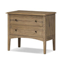 Aveline Maggie Nightstand - Aged Smoked Oak Resawn