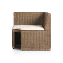 Aria Build Your Own Senna Woven Dining Banquette - Corner Piece