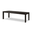 Verity Noeline Double Extension Dining Table - Smoked Black Oak