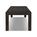 Verity Noeline Double Extension Dining Table - Smoked Black Oak