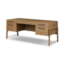 Verity Rosedale Executive Desk - Amber Oak