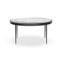 Yoko Nesting Table - Large Clear Cast Glass