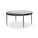 Aveline Yoko Nesting Table - Large Clear Cast Glass