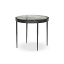 Yoko Nesting Table - Small Clear Cast Glass