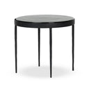 Yoko Nesting Table - Small Moss Cast Glass