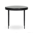 Yoko Nesting Table - Small Moss Cast Glass