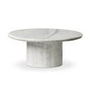 Astra Nesting Coffee Table - Small White Calacatta Marble