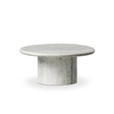 Astra Nesting Coffee Table - Small White Calacatta Marble