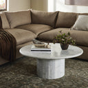 Astra Nesting Coffee Table - Large White Calacatta Marble