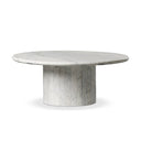 Astra Nesting Coffee Table - Large White Calacatta Marble