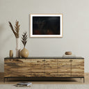 Heart It Races I by Mandy Steinback - 24X175 White Oak Framed Paper