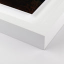 Heart It Races I by Mandy Steinback - 24X175 White Maple Framed Paper