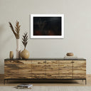 Heart It Races I by Mandy Steinback - 32X23 White Maple Framed Paper