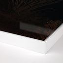 Heart It Races I by Mandy Steinback - 24X1625 White Maple Framed Metal