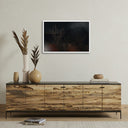 Heart It Races I by Mandy Steinback - 24X1625 White Maple Framed Metal