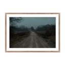 Nimbus Cloud Busting I by Mandy Steinback - 40X285 Rustic Walnut