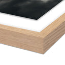 Inspired Strike V by Mandy Steinback - 24X175 White Oak Framed Paper