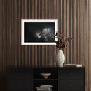 Inspired Strike V by Mandy Steinback - 24X175 White Oak Framed Paper