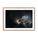 Inspired Strike V by Mandy Steinback - 24X175 Rustic Walnut Framed Paper