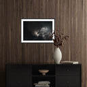 Inspired Strike V by Mandy Steinback - 24X175 Black Maple Framed Paper