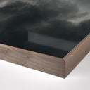 Inspired Strike V by Mandy Steinback - 24X1625 Rustic Walnut Framed Metal