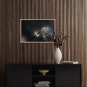 Inspired Strike V by Mandy Steinback - 24X1625 Rustic Walnut Framed Metal