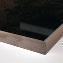 Desert Bloom Ocotillo II by Mandy Steinback - 1625X24 Rustic Walnut Framed Metal