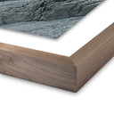 Verity Collection Dry Land II by Mandy Steinback - 20X24 Rustic Walnut Framed Paper