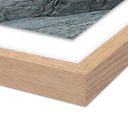 Verity Collection Dry Land II by Mandy Steinback - 20X24 White Oak Framed Paper