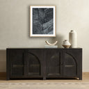 Verity Collection Dry Land II by Mandy Steinback - 20X24 White Oak Framed Paper