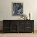 Verity Collection Dry Land II by Mandy Steinback - 1925X24 White Oak Framed Metal