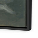 Opulent Seated Woman by Melody Mcmunn - 30X40 Black Maple