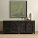 Aetherial Woman At Rest II by Melody Mcmunn - 24X24 Black Maple