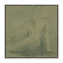 Aetherial Woman At Rest II by Melody Mcmunn - 24X24 White Maple