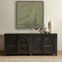 Aetherial Woman At Rest II by Melody Mcmunn - 32X32 Rustic Walnut