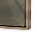 Luxe Artistry Strength by Melody Mcmunn - 40X40 Rustic Walnut