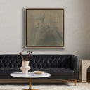 Luxe Artistry Strength by Melody Mcmunn - 24X24 Rustic Walnut