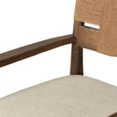 Aveline Tova Dining Armchair - Light Buff Oak