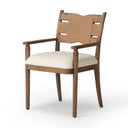 Aveline Tova Dining Armchair - Light Buff Oak
