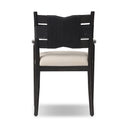 Aveline Tova Dining Armchair - Distressed Black Oak