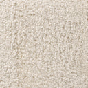 Norwood Ottoman - Beige Shearling