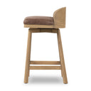 Enclave Cloris Swivel Bar Counter Stool - Counter Palermo Cigar