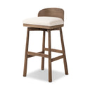 Verity Cloris Swivel Bar Counter Stool - Bar Thames Cream