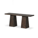 Aurelia Atlas Console Table - Smoked Alder 70