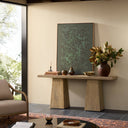 Aurelia Atlas Console Table - Bleached Alder 70