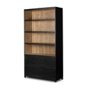 Aveline Millie Bookcase - Drifted Matte Black