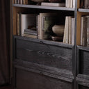 Solara Millie Bookcase - Drifted Matte Black