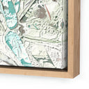 Greenstone Aloe 1 by Douglas Galloway - 125X32 White Oak