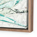 Verde Essence Aloe 3 by Douglas Galloway - 155X40 Rustic Walnut