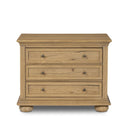 Verity Geoffrey Nightstand - Worn Oak